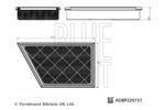 BLUE PRINT - Luchtfilter - ADBP220151