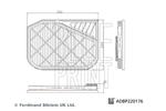 BLUE PRINT - Luchtfilter - ADBP220176