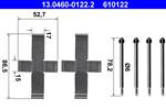 ATE - Rem montageset - 13.0460-0122.2