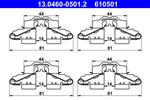 ATE - Rem montageset - 13.0460-0501.2