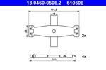 ATE - Rem montageset - 13.0460-0506.2